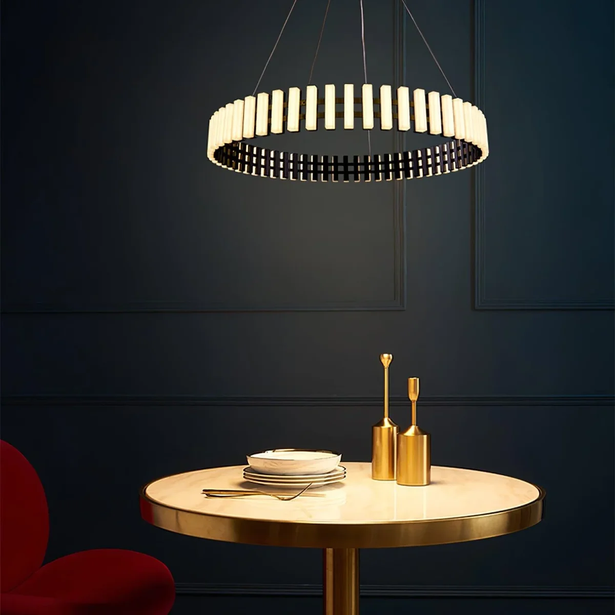 Hangende LED-kroonluchter - Afbeelding 8