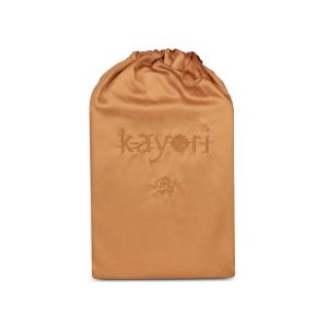 Kayori Giza – splittopper hoeslaken  – biologische Egyptisch katoensatijn – 1 split