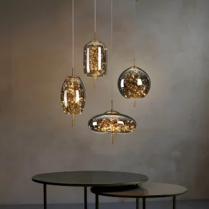 Essence | Exquisite Bruin Glas Hanglamp