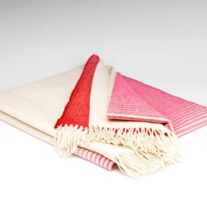 McNutt Fuchsia Ombre – plaid – 145×200 cm