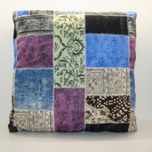 Sierkussen Jacky – Patch Denim