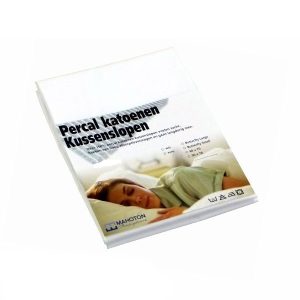 Mahoton Perkal katoen- kussenslopen – diverse afmetingen – set van 2 stuks