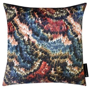 Sierkussen Pheasant Copper Blue – multi